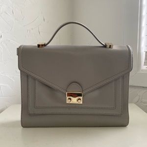 Loeffler Randall Leather Rider Crossbody Bag.